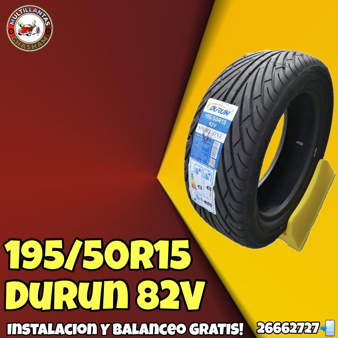 195/50/R15 DURUN V V V
